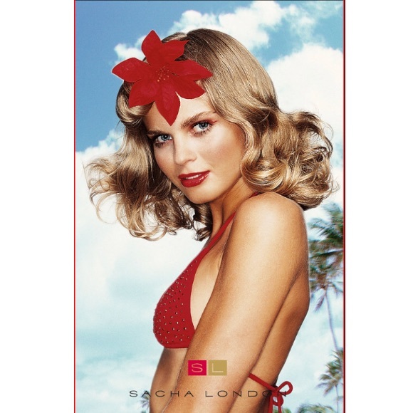 Sacha London Jewel Low Wedge Suede Sandal Made in Spain - Picture 7 of 7